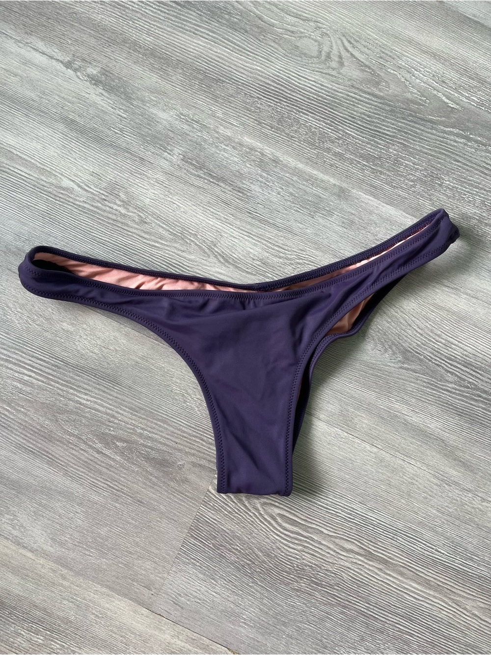 Victoria’s Secret purple ruched Itsy bikini bottom size small